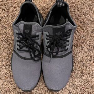 Adidas Men's Charcoal and Black Sneakers Never worn before